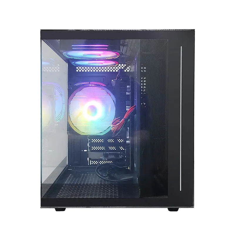 Best Price I9 Level Intel Xeon E5 2695 Cpu 12 Core 48g Ram 512g 1tb Ssd Rx580 8g Video Card Gaming Desktop Computers