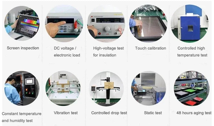 50 inch IP65 waterproof 1500 nits sunlight readable monitor landscape display for outdoor applications