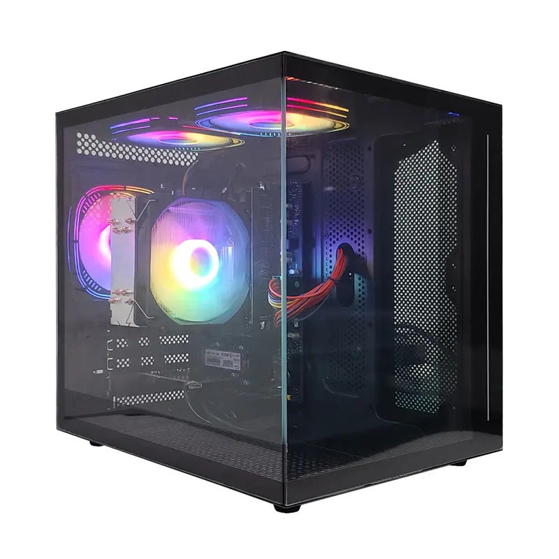 Best Price I9 Level Intel Xeon E5 2695 Cpu 12 Core 48g Ram 512g 1tb Ssd Rx580 8g Video Card Gaming Desktop Computers