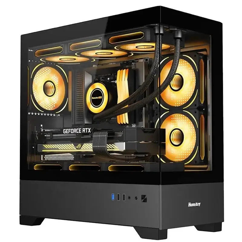 aotesier white gamer desktop computer best price high quality system unit Core i7 I5 i9 16GB RAM RTX GTX 12GB GPU new gaming pc