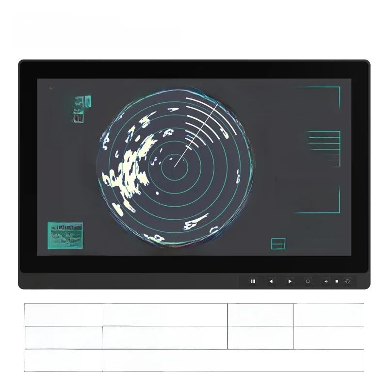 Marine 13.3 Inch P133WUGA-A 1000 Nits Outdoor Lcd Touch Screen Display IP65 Waterproof AG Glass Binding Touch Screen Monitor