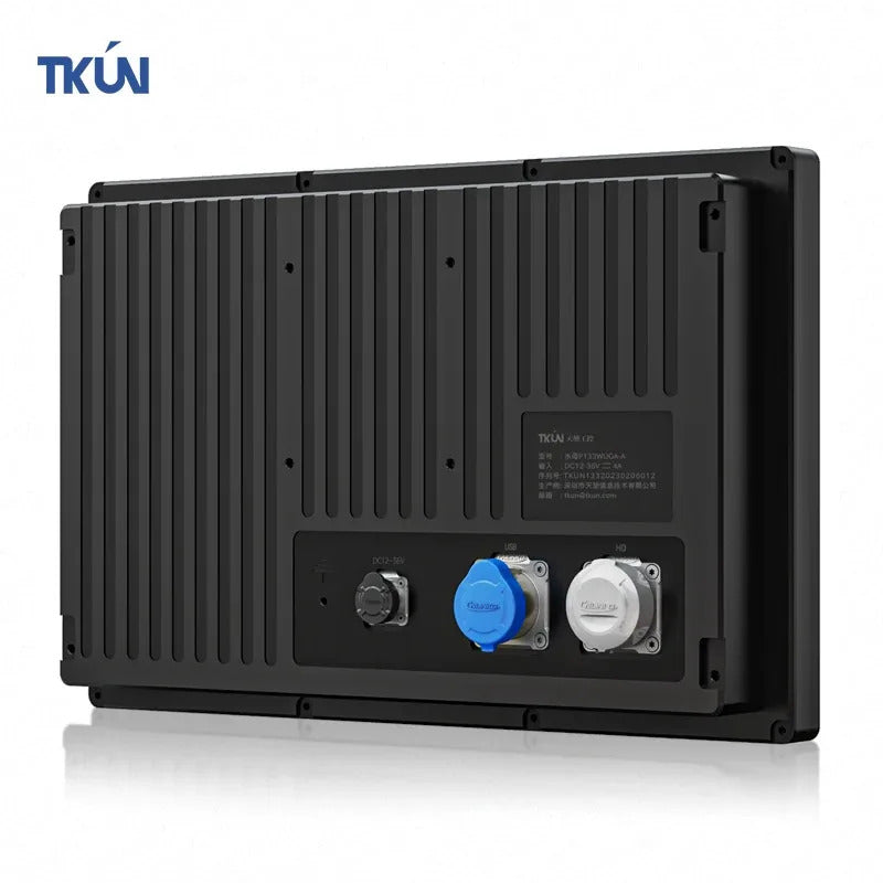 Factory 13.3 Inch Marine/yachts Displays 1000-1500Nits Outdoor Ag glass Binding Ip65 Waterproof Industrial Touch Screen Monitor