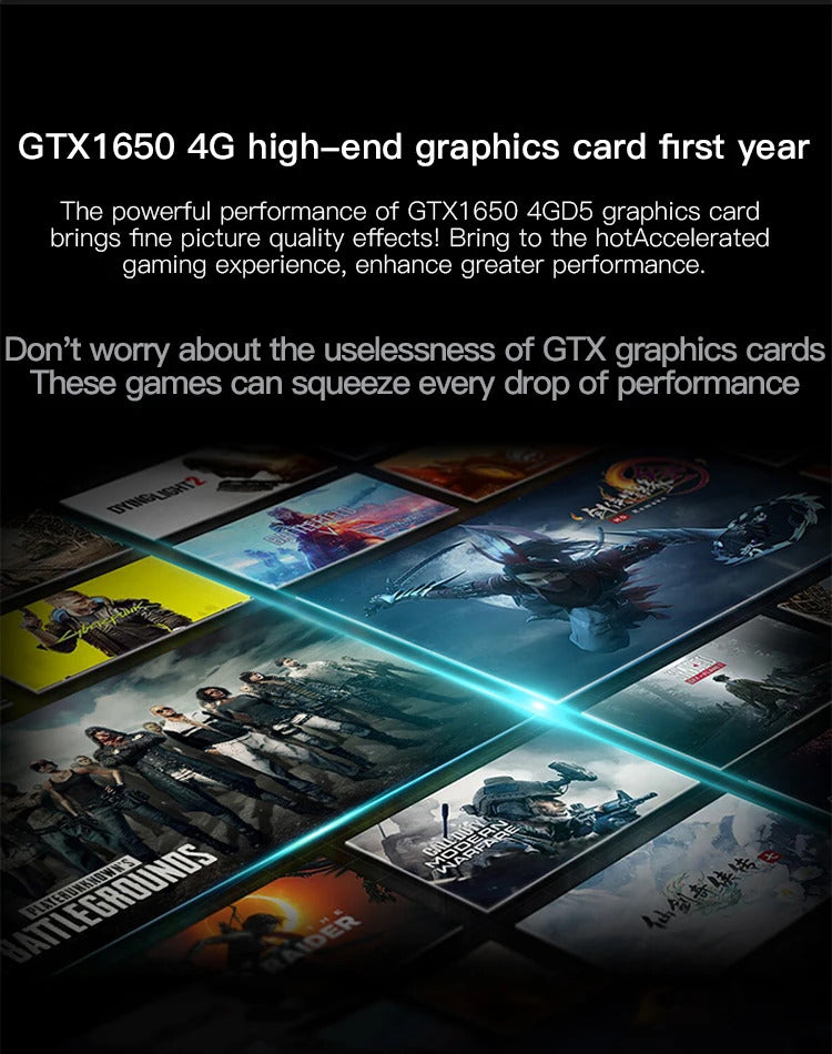 Gaming Desktop Ryzen 7 5700X NVIDIA RTX 4060 32GB DDR4 RAM 1TB M.2 NVMe SSD WIFI Pc for Gaming DesignOffice Prebuilt Gaming Pc