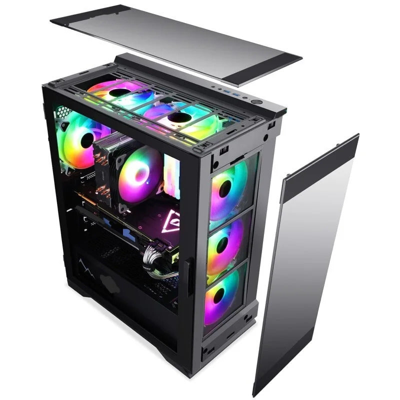 Customize Gaming Pc A8 7680 8G/16G RAM 120G/500G SSD NVME Pc Gamer Complete For Desktop Customize PC Gaming mini pc for game