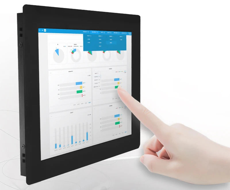 AOTESIER 1500 nits sun readable outdoor IP65 19 inch touch monitor ,Industrial monitor ,capacitive touch screen monitor for boat