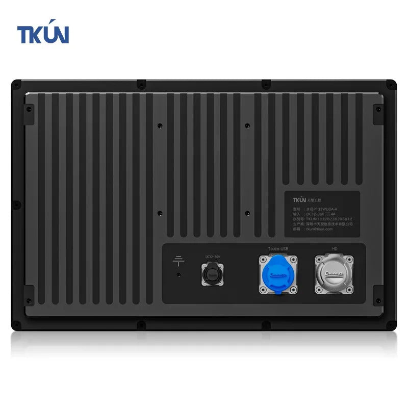 Factory 13.3 Inch Marine/yachts Displays 1000-1500Nits Outdoor Ag glass Binding Ip65 Waterproof Industrial Touch Screen Monitor
