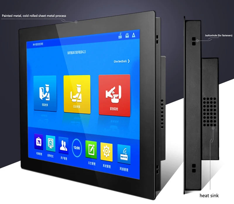 Marine 21.5 inch 1500 nits open frame IP65 LED backlight industrial touch screen monitor ,lcd monitor for mini pc panel pc