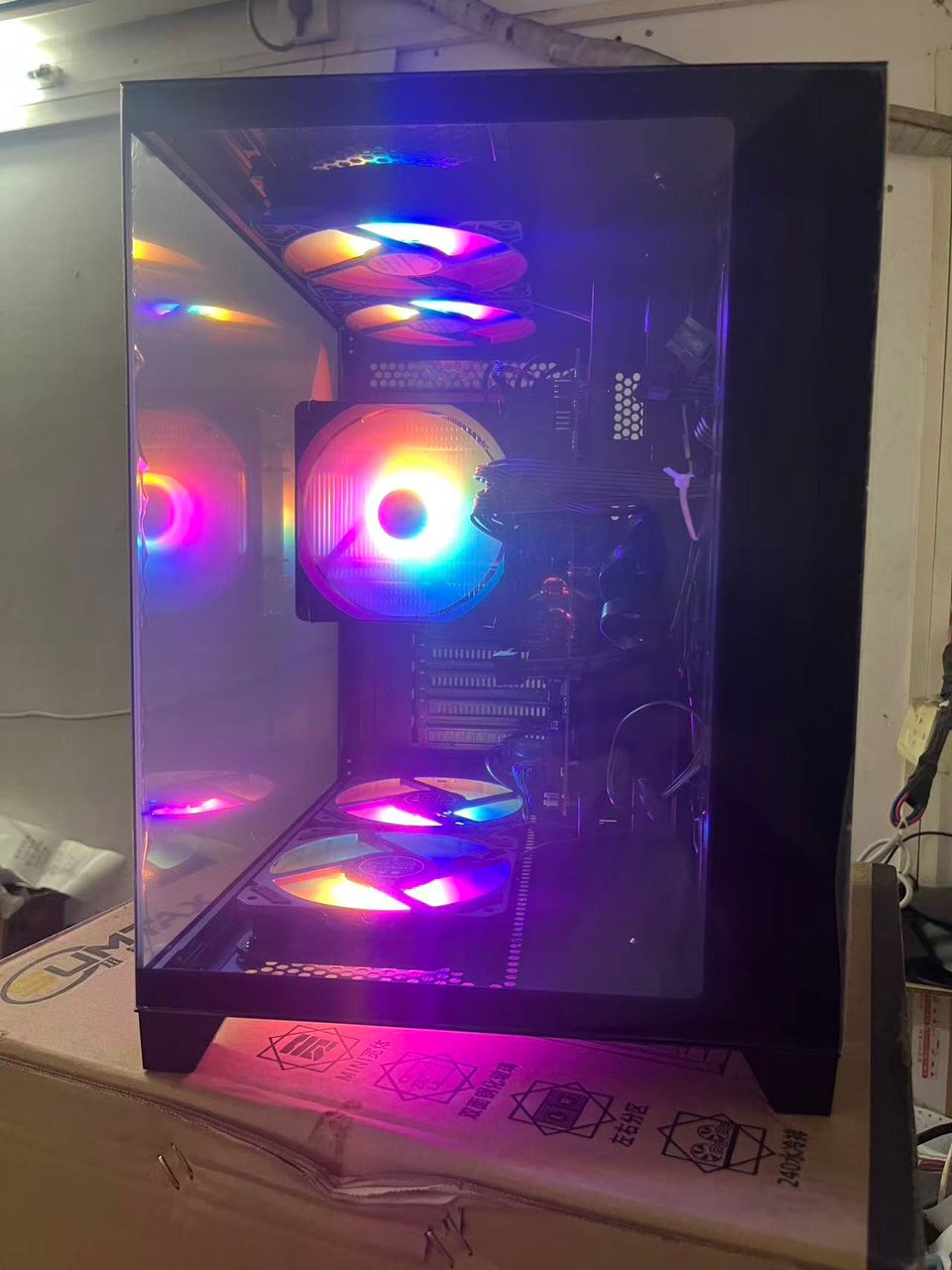 Ryzen 5 7600X/B650m WiFi/16GB 5200Mhz (16x1) DDR5 RAM/Nvidia RTX 5060Ti 8GB GDDR7/Premium Air Cooler/650W 80+ Bronze/1TB m.2 NVMe SSD/Ant Esports Crystal Z2 ARGB-Black with free gaming keyboard and gaming mouse