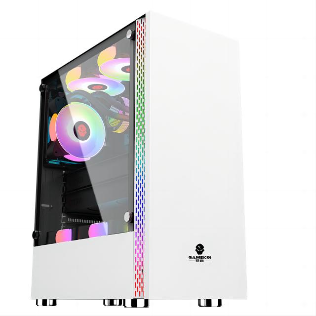 Aotesier DIY Game Desktop Host Motherboard CPU 16G RAM 500G SSD Power Supply PC Gaming Desktop Computer with A8 7680 CPU gamer