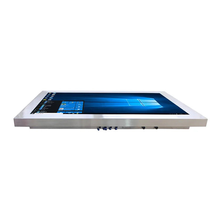 24 Inch LCD Outdoor Screen Waterproof IP67 Digital Signage Advertising Monitor Stainless Steel Housing Display