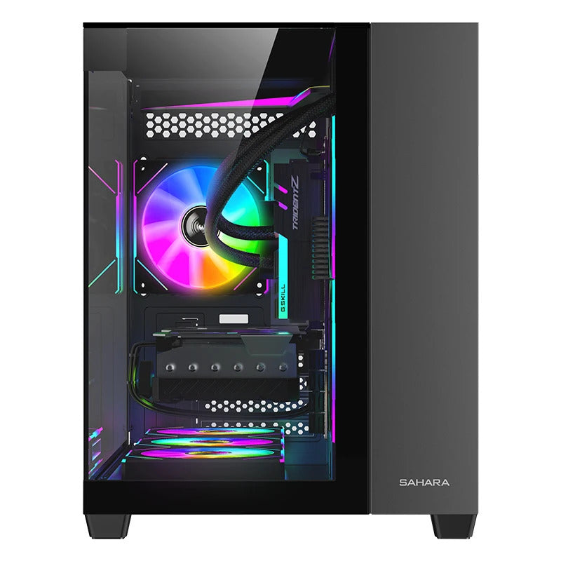 Gaming Desktop Ryzen 7 5700X NVIDIA RTX 4060 32GB DDR4 RAM 1TB M.2 NVMe SSD WIFI Pc for Gaming DesignOffice Prebuilt Gaming Pc