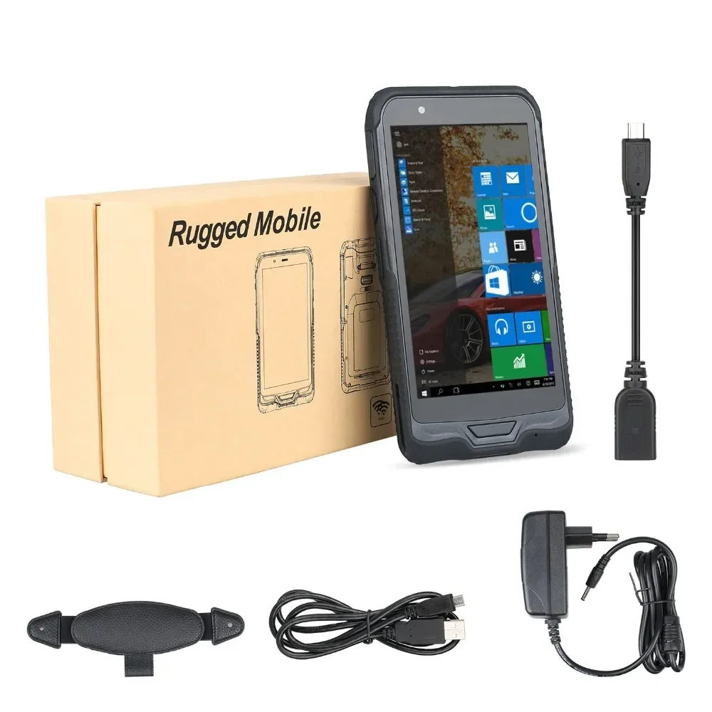 Handheld PDA Terminal Wins 10 Portable Data Collector 2D Barcode Scanner WIFI 4G Bluetooth GPS