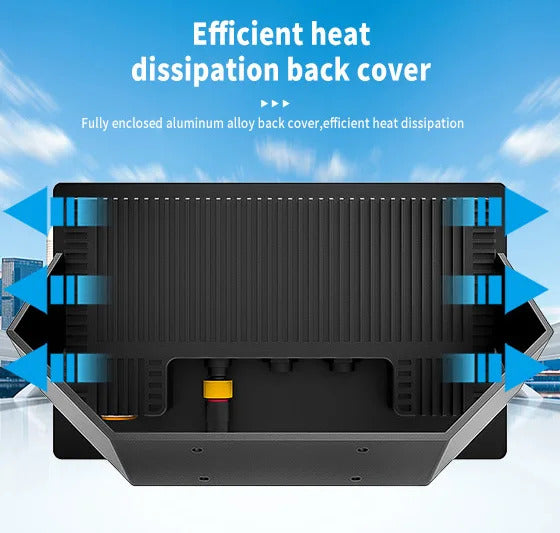 21.5 Inch Marine/yachts Displays 1000-1500Nits Outdoor Ag+glass Binding Ip67 Waterproof Industrial Touch Screen Monitor