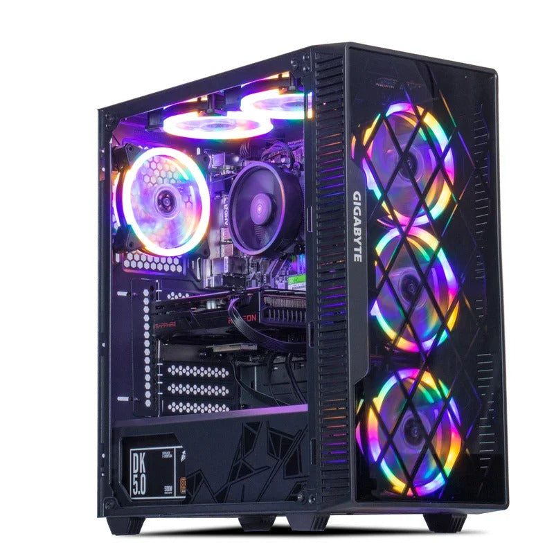 Gaming PC Ryzen 5 4500 RTX3060 500GB NVME Windows10 Pro Key Desktop Computer For System Unit Pc Customize Pc gamer comple