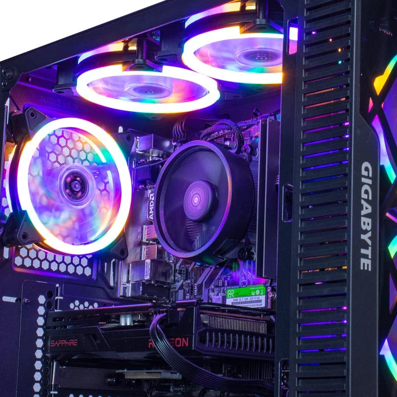 Gaming PC Ryzen 5 4500 RTX3060 500GB NVME Windows10 Pro Key Desktop Computer For System Unit Pc Customize Pc gamer comple