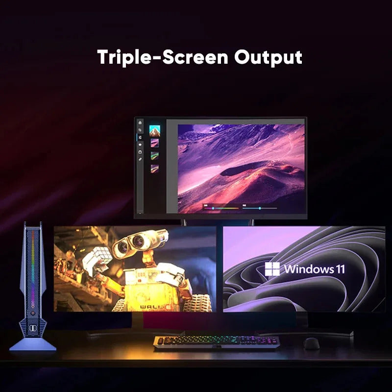 Topton Gaming Mini PC Intel i9 13900H 12900H i7 13800H 12700H Nvidia RTX4060 3050 8G Desktop Gamer Mini Computer Win11 Pro WiFi6