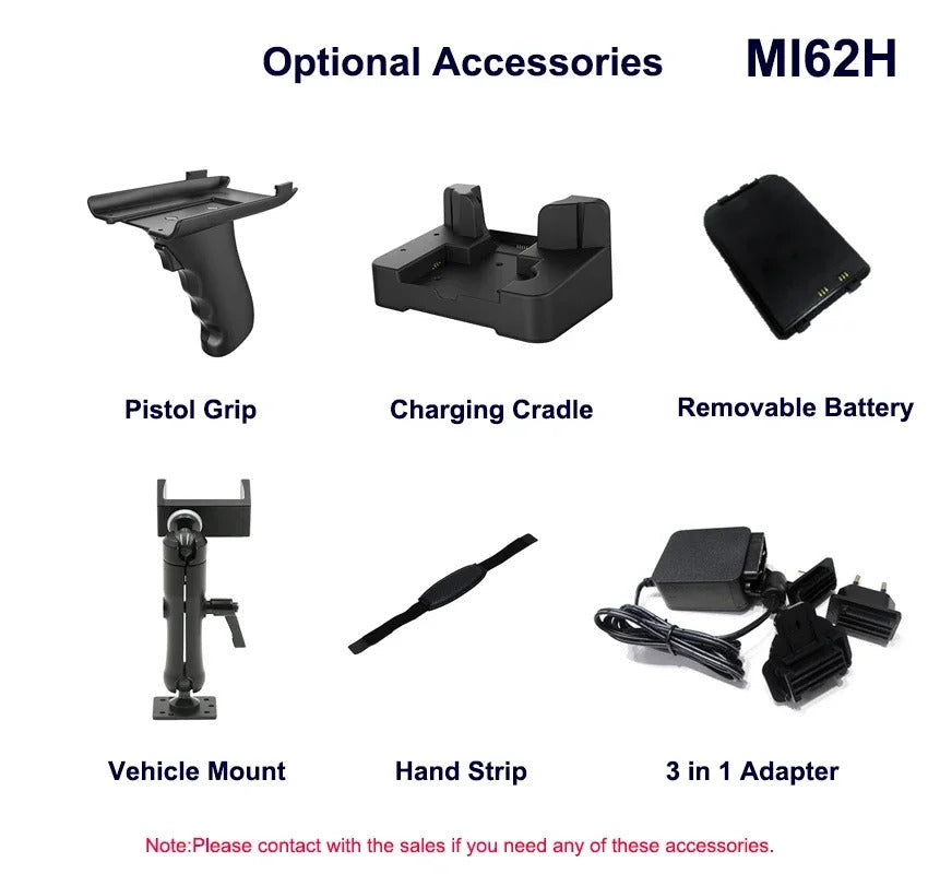 Handheld PDA Terminal Wins 10 Portable Data Collector 2D Barcode Scanner WIFI 4G Bluetooth GPS