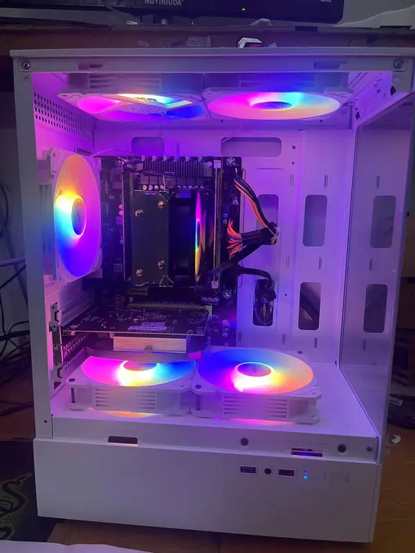 AOTESIER PC Gaming With Core i7-4790 Processor/512G SSD/16GB RAM 3200MB DDR3/Windows 11 HD Graphics 4600 Graphics/ white