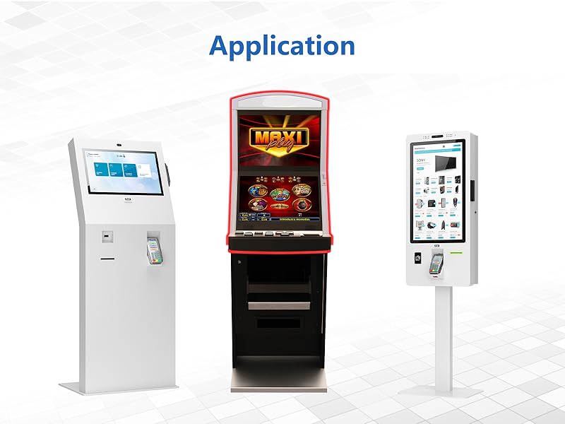 1000nits  27 inch 10 Points PCAP Open Frame Touch Screen LCD Display Monitors HDMI+VGA+DVI 1920x1080 Black