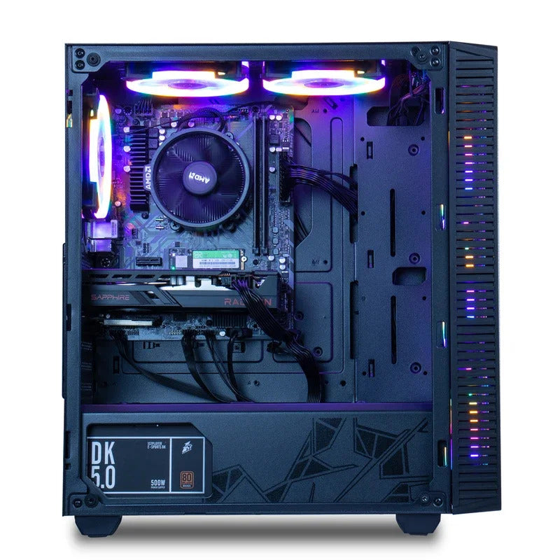 Gaming PC Ryzen 5 4500 RTX3060 500GB NVME Windows10 Pro Key Desktop Computer For System Unit Pc Customize Pc gamer comple