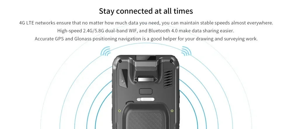Handheld PDA Terminal Wins 10 Portable Data Collector 2D Barcode Scanner WIFI 4G Bluetooth GPS