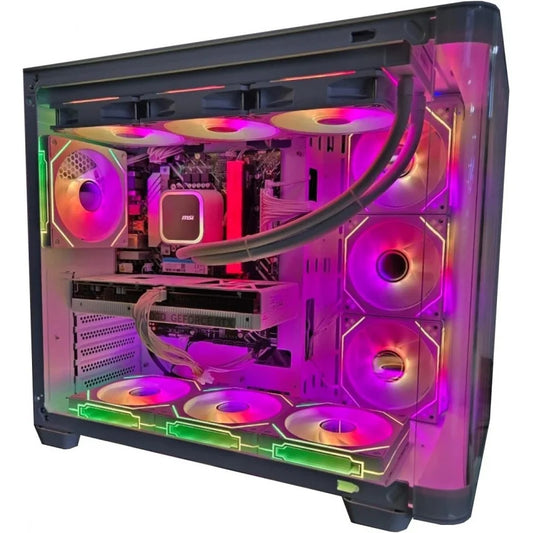 Gaming PC core i9 E5-2650 CPU , RTX 3050, B760 DS3H, 16GB RAM , 256G 512G SSD, 5 Fans RGB Case (I5 i7 cpu)