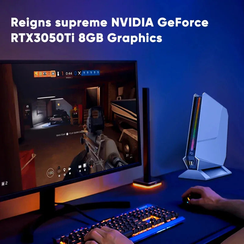 Topton Gaming Mini PC Intel i9 13900H 12900H i7 13800H 12700H Nvidia RTX4060 3050 8G Desktop Gamer Mini Computer Win11 Pro WiFi6
