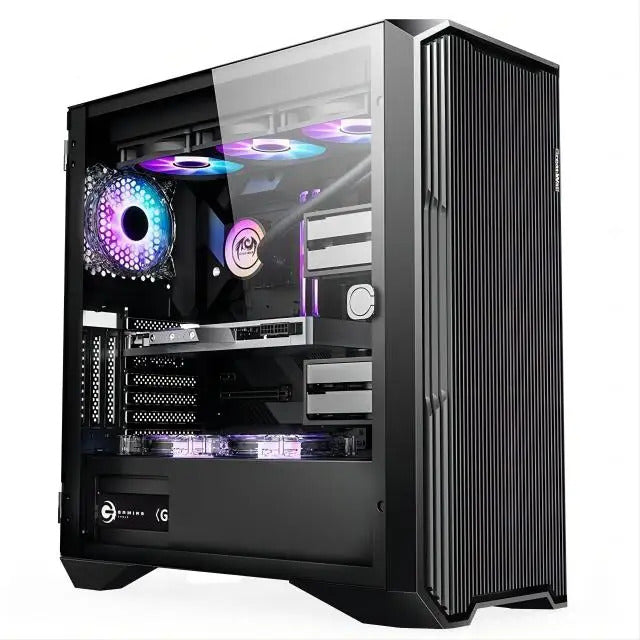 Gaming PC core i9 E5-2650 CPU , RTX 3050, B760 DS3H, 16GB RAM , 256G 512G SSD, 5 Fans RGB Case (I5 i7 cpu)