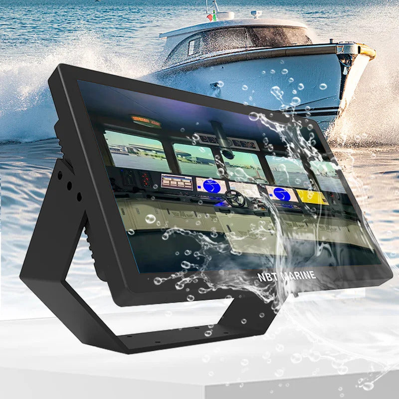 18.5  Inch Marine Displays Outdoor High Brightness 1000 Nits 1500 Nits IP67 Waterproof Fishing Boat Industrial Monitor