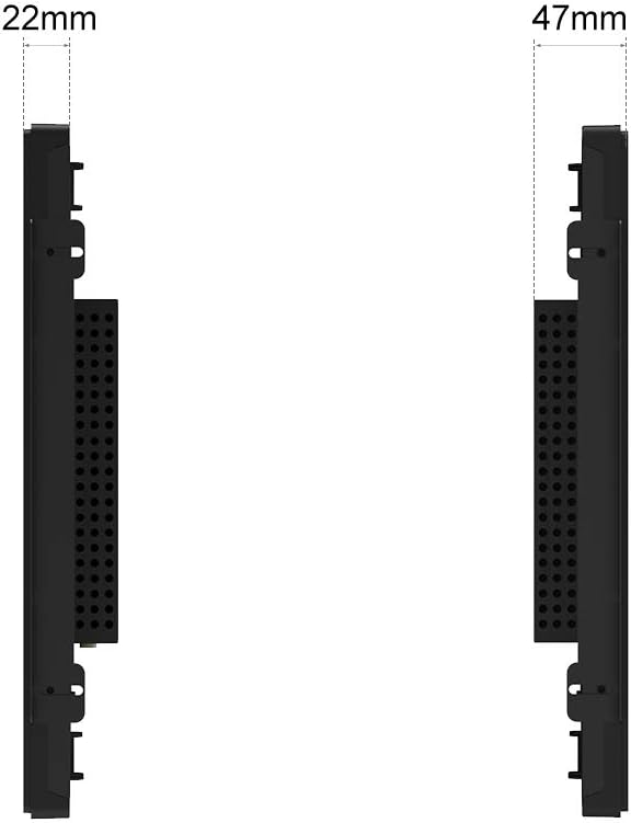 1000nits  27 inch 10 Points PCAP Open Frame Touch Screen LCD Display Monitors HDMI+VGA+DVI 1920x1080 Black