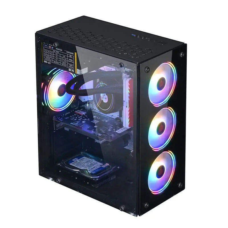 New Design Gaming PC High trend Configuration I7 I9 E5-2650 cpu with 16G  Brand for Personal Use DIY Assembly Desktop PC gamer
