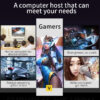 Gaming PC Ryzen 5 4500 RTX3060 500GB NVME Windows10 Pro Key Desktop Computer For System Unit Pc Customize Pc gamer comple