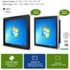 AOTESIER 1500 nits sunreadable outdoor IP65 15.6 inch touch monitor ,Industrial monitor ,resistive touch screen monitor for boat