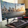 High Quality Desktop Computer 30 Inch All in One Gaming PC i7 cpu 8 core with Geforce NVIDIA GTX graphics GDDR5 Gamer using,gaming pc