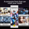 Desktop computer I9 14900k DDR5 32G 6800 2000GB 2TB SSD RTX4080 Super PC win11 PC GAMING Desktop Middle Tower Computer GAME