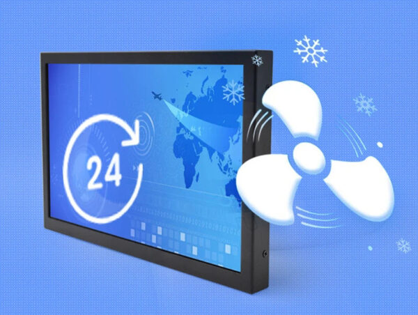 AOTESIER 1500 nits sunreadable outdoor IP65 15.6 inch touch monitor ,Industrial monitor ,resistive touch screen monitor for boat