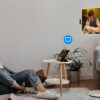 32 inch UHD 4K Smart Portable TV Gen2, 16G +256G Storage, Android OS, 15000mAh, Rolling TV on Wheels with Rotatable Touch Screen, Built-in Battery, Full Swivel Rotation, Voice Remote
