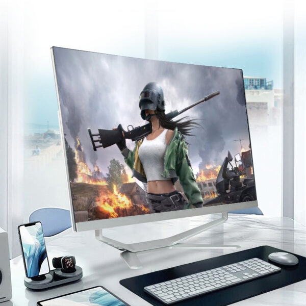 Aotesier High Quality Desktop Computer 27 Inch All in One Gaming PC i7 CPU 8 core with Geforce NVIDIA GDDR5 PC Gamer using