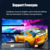 24 inch 1K 165hz Curved Gaming Monitor 144hz 1MS VA FHD Desktop Displays 300cd/m2 For PC Monitors Gamer Built-in speaker DP
