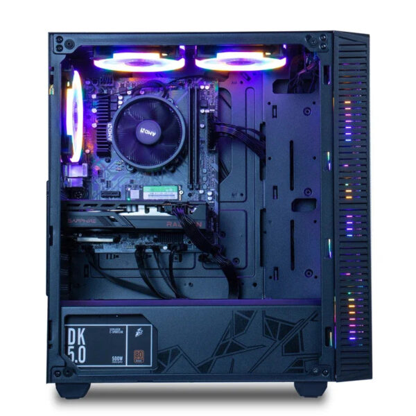 Gaming PC Ryzen 5 4500 RTX3060 500GB NVME Windows10 Pro Key Desktop Computer For System Unit Pc Customize Pc gamer comple