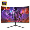 24 inch 1K 165hz Curved Gaming Monitor 144hz 1MS VA FHD Desktop Displays 300cd/m2 For PC Monitors Gamer Built-in speaker DP