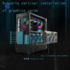 Desktop computer I9 14900k DDR5 32G 6800 2000GB 2TB SSD RTX4080 Super PC win11 PC GAMING Desktop Middle Tower Computer GAME