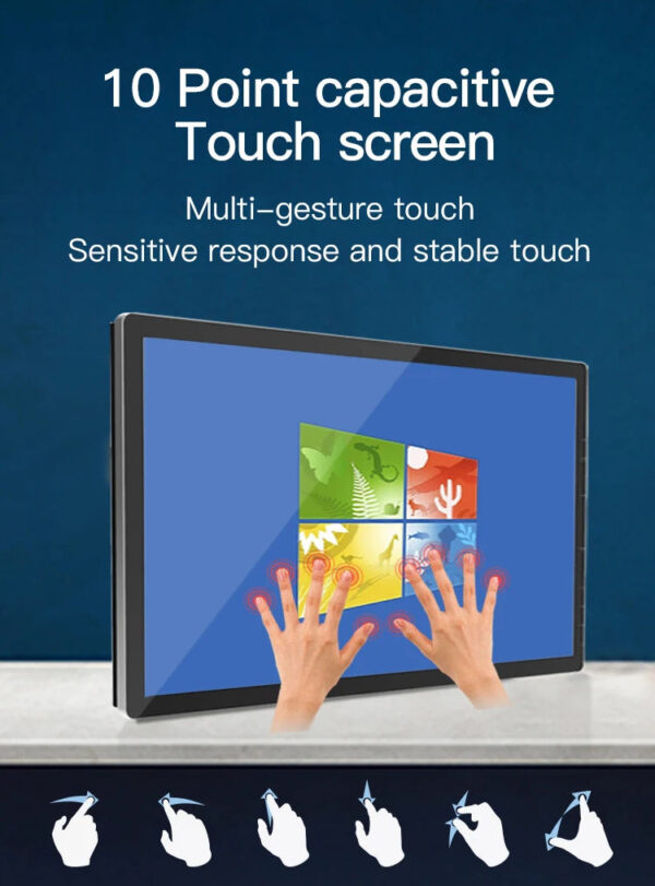 Factory Price Android All In One Pc 10" 13" 15" 18" 21" 24" 27" 32" Wall Mounted Android 11 Tablet