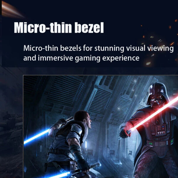 24 inch 1K 165hz Curved Gaming Monitor 144hz 1MS VA FHD Desktop Displays 300cd/m2 For PC Monitors Gamer Built-in speaker DP