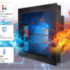 AOTESIER 1500 nits sunreadable outdoor IP65 15.6 inch touch monitor ,Industrial monitor ,resistive touch screen monitor for boat