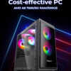 New Style Ultimate Desktops Gamer Core I9-14900K 32GB DDR5 SSD 1T RTX 5070 12G Cheap Price Gaming Pc