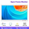 21.5 Inch 1000 nits 1920x1080 White Shell Panel VESA Mount Open Frame Capacitive TouchScreen Industrial Monitor LCD Display for Industrial