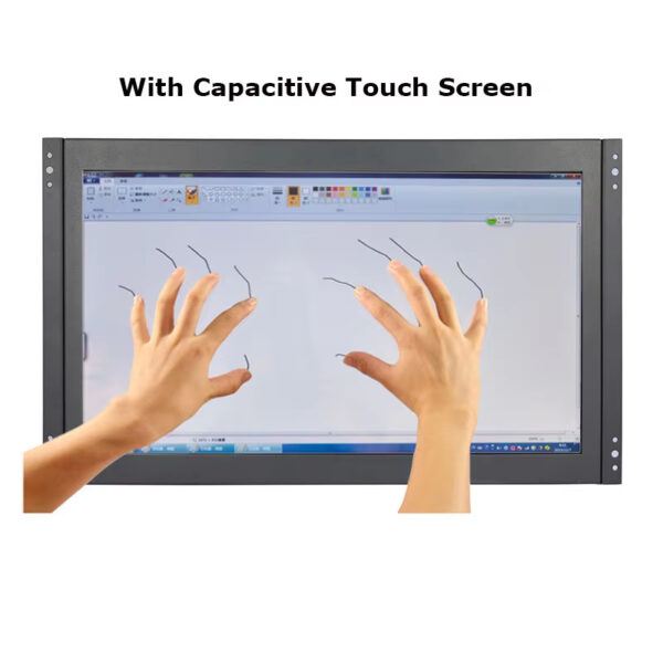 主图-08 15.6 Inch 1000NIT 1920*1080 FHD IPS Open Frame Capacitive Touch Screen Monitor Wall Mount Outdoor High Brightness LCD Display